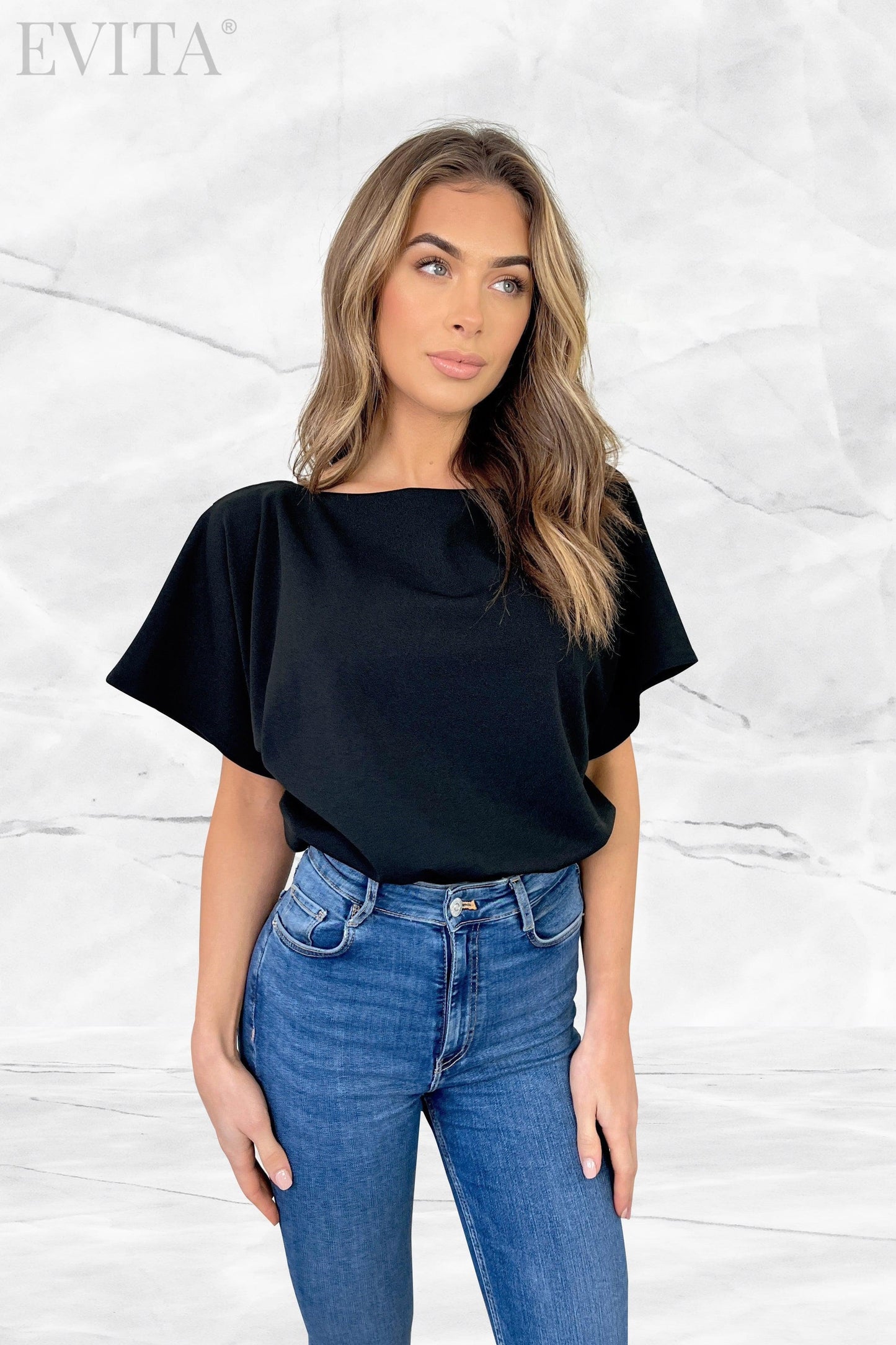 Batwing Bodysuit Top